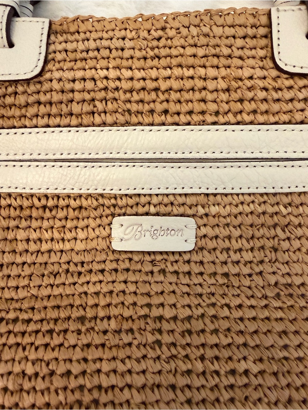 Brighton Dockside Nautical 3D Anchor Leather Appliqué Shoulder Bag Tote - Picture 14 of 16